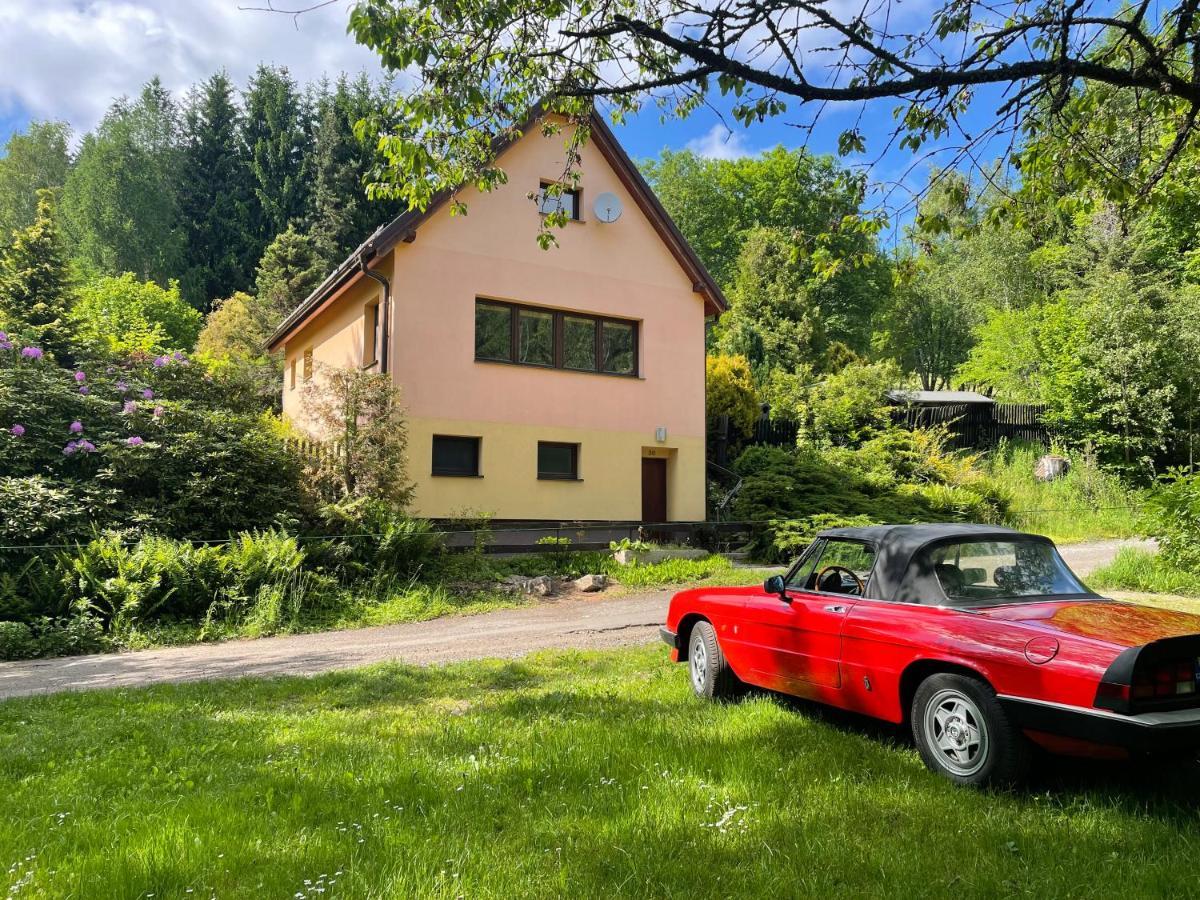 Chata Vysoka Stola Nejdek Exteriör bild